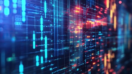 A computer screen with a lot of lines and numbers