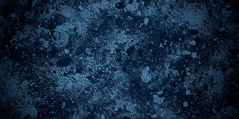  Abstract blue dark grunge background or texture