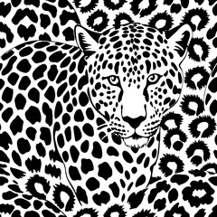 zebra skin texture seamless pattern