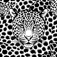 zebra skin texture seamless pattern