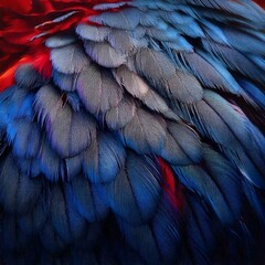 Obraz premium bird and bird eyes with feathers 