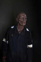 Undead Zombie Walker Construction worker 