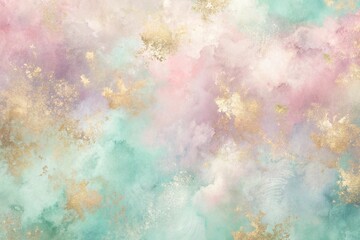 Soft Pastel Gradient Abstract Background: Elegant Textured Design with Lavender, Blush Pink, and Mint Tones for Sophisticated Branding and Web Design