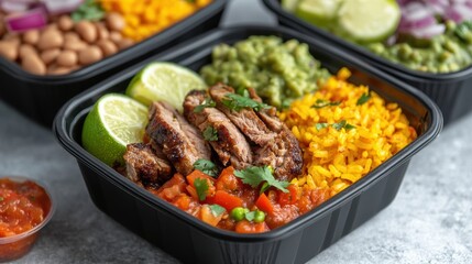 Prepare Delicious Mexican Fajita Bowls at Home Meal Prep Guide Kitchen Step-by-Step Savory Concepts
