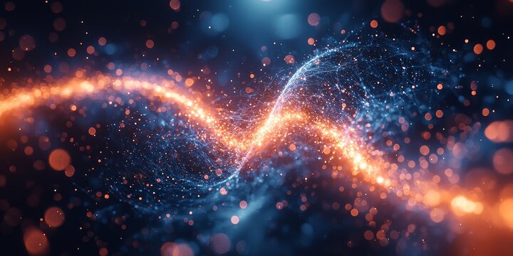 Quantum Entanglement Visualization with Twisting Thread  
