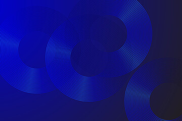 Abstract blue background. Geometric lines pattern. Shiny blue gradient lines. Futuristic technology graphic design. Suit for business, cover, header, wallpaper. Vector illustration.