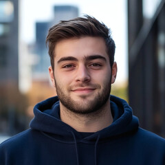 Obraz premium Young man professional headshot