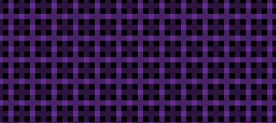 Purple and black plaid geometric pattern vector illustration