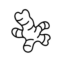 ginger root icon design