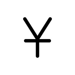 Fototapeta premium Yen/Yuan Symbol Icon 