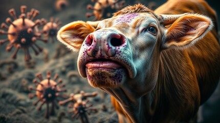 Bluetongue Virus is an insect-borne, viral disease that affects sheep, cattle, and other ruminants