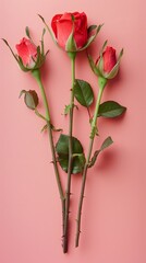 Fototapeta premium red roses.