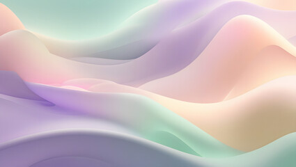 Smooth Gradient Pastel Background for Web Design