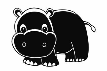  Adorable & Funny Animal Silhouettes  Cute, Peeking, Waving & Happy Creatures