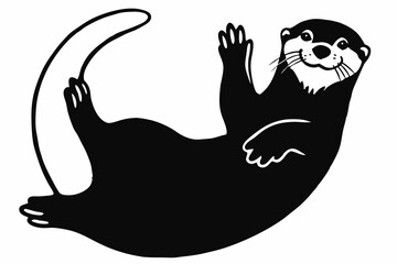 Animal set of Funny Peeking, Cute Tiny, Happy Waving, Adorable Little Frog 