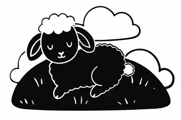  Adorable & Funny Animal Silhouettes  Cute, Peeking, Waving & Happy Creatures