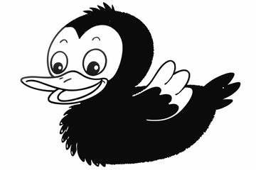 Animal set of Funny Peeking, Cute Tiny, Happy Waving, Adorable Little Frog , Cheerful Baby,Funny Armadillo silhouette on white background.