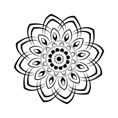 Flower mandala, vintage mandala, flower mandala, ethnic mandala