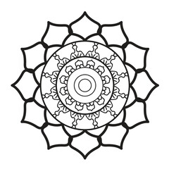 Flower mandala, vintage mandala, flower mandala, ethnic mandala