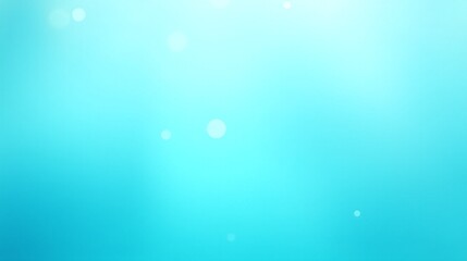 A serene, ethereal blue gradient backdrop with subtle light flares.