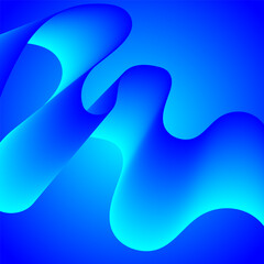 Blue Abstract Wave Background Wallpaper design