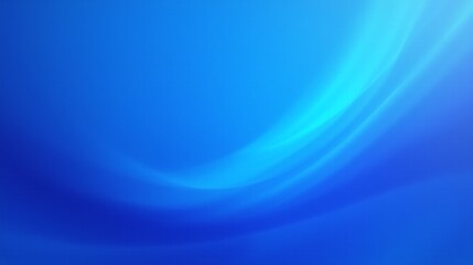 Fototapeta premium The image features a serene, gradient blue background with smooth, flowing curves.