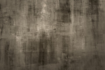 Fototapeta premium Abstract textured background with neutral tones and rough brush strokes