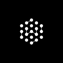 black and white pills on black