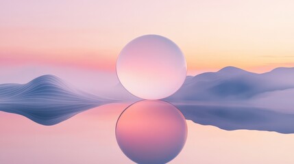 A personalized calm symbol featuring zodiac elements with gentle gradients,