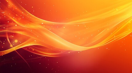 Abstract Dynamic Fiery Energy Wave