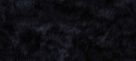 Dynamic black fur texture background close-up detail nature environment artistic perspective for visual impact