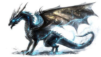 the blue dragon