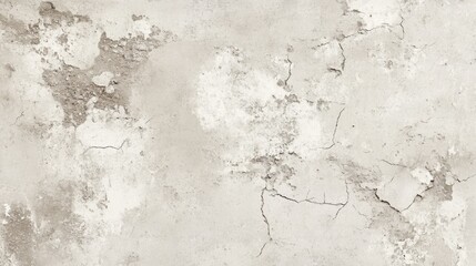 Abstract White Textured Wall Background with Grunge Concrete Plaster Surface