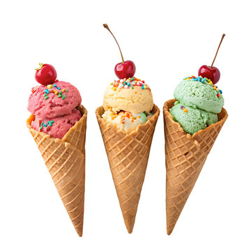 Cones ice cream