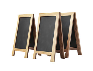 blank blackboard isolated on white background.PNG
