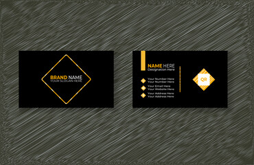Creative and Modern Business Card Design template, Luxury & Simple Visiting Card 