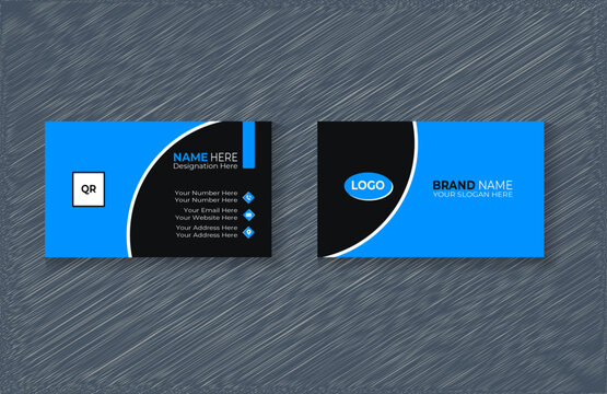 Creative and Modern Business Card Design template, Luxury & Simple Visiting Card 