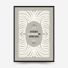 Abstract dark floral posters template. Modern trendy Matisse minimal style. Black and white colors. Hand drawn design for wallpaper, wall decor, print, postcard, cover, template, banner.