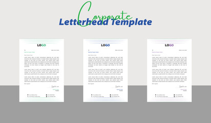 Simple & Stylish Letterhead Template | Branding & Stationery