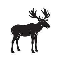 Elk Silhouette- Sweden’s iconic national symbol