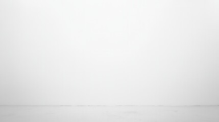Minimalistic Empty Room with White Wall and Floor Ideal for Background or Display Purposes