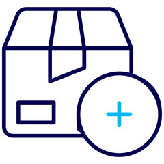 Add Package box Outline Color icon