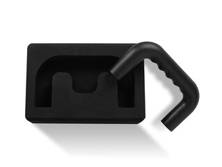 Yoga blocks with handles for push up stand