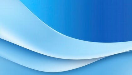 Obraz premium Abstract blue gradient background, waves, curves. Graphic design for presentation, web template