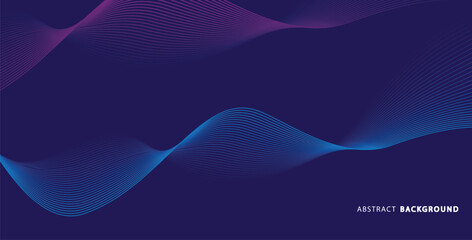 abstract digital blue pink wave background