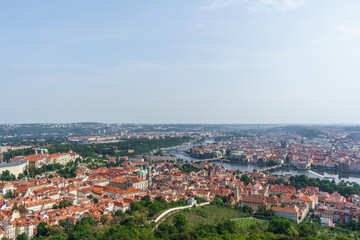 Obraz premium Panorama Pragi, Czechy