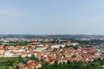 Obraz premium Panorama Pragi, Czechy