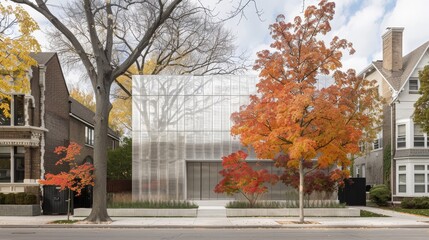 An ordinary looking house that conceals infinite space within its seemingly normal exterior.