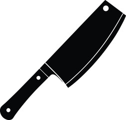  Cleaver silhouette illustration