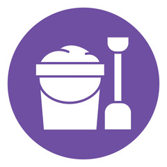 Sand Bucket Icon